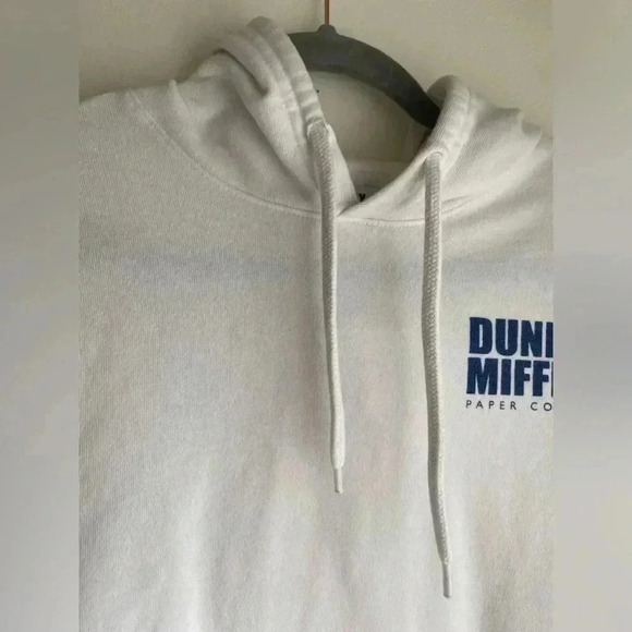 The Office Hoodie Sweatshirt Dunder Mifflin Inc Size Small Cotton Blend - Picture 3 of 7